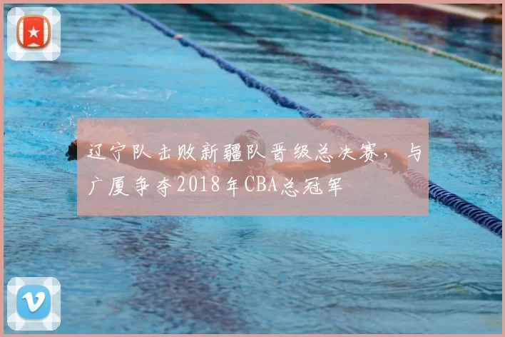 辽宁队击败新疆队晋级总决赛，与广厦争夺2018年CBA总冠军
