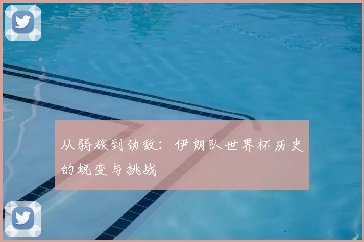 从弱旅到劲敌：伊朗队世界杯历史的蜕变与挑战